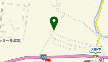 理容オオハシの地図画像