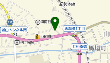 坂本理髪店の地図画像