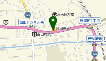 柴崎理容の地図画像