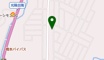 尾浦衣料品店の地図画像