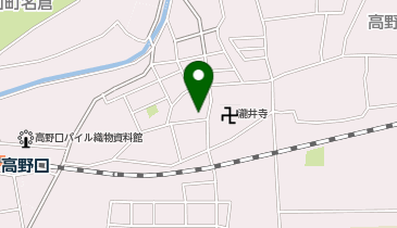 橋本市立 名古曽文化センターの地図画像