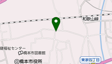 上西クリーニング商会の地図画像