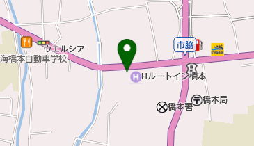 きもの松葉橋本店の地図画像