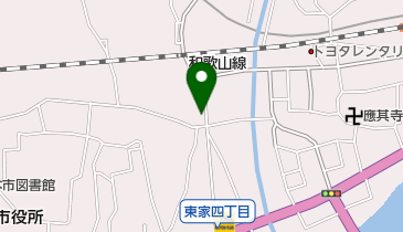 西野自転車店の地図画像