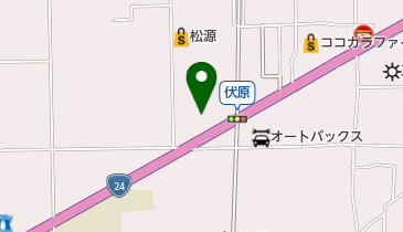 ヤマギワオートの地図画像
