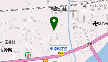 中岡質店の地図画像