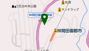 ハナヒラ生花店の地図画像