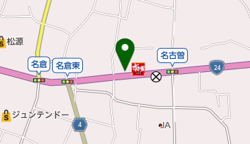 大浦整骨院の地図画像