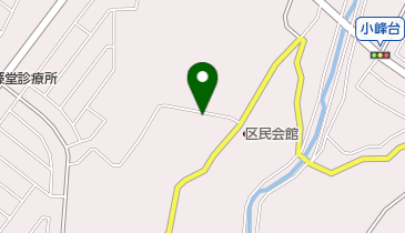 ショージ理容店の地図画像