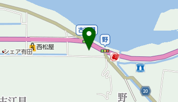 有田プロパンガス協同組合の地図画像