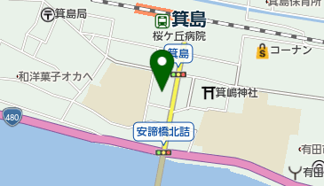 前山家具センターの地図画像
