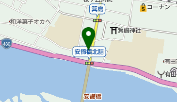 有限会社みのしま式服店の地図画像