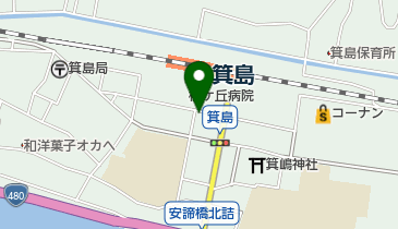 中野薬局の地図画像