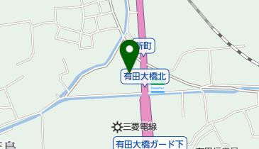 シキボウクリーニング箕島店の地図画像