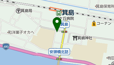 福島酒店の地図画像