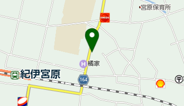 高関衣料品店の地図画像