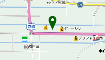 めん蔵の地図画像