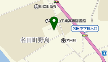 ケアハウス博愛の地図画像