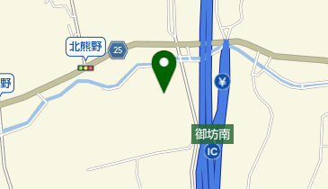 熊野会館の地図画像