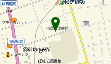 栗山塾 御坊事務局・御坊教室の地図画像