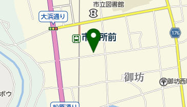 里村クリーニング店の地図画像