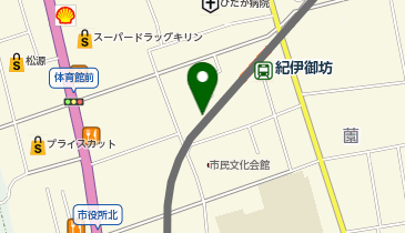 浪花屋本家クリーニング店の地図画像