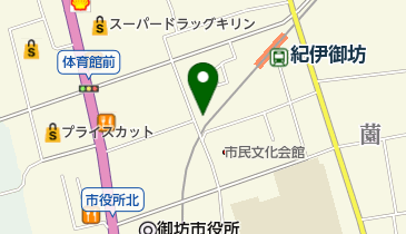 日高医師会館の地図画像