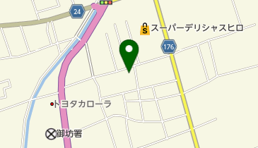 和歌山県教職員組合日高支部の地図画像