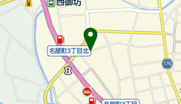 久保呉服店の地図画像