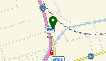 紀中障害者就業・生活支援センターわーくねっとの地図画像