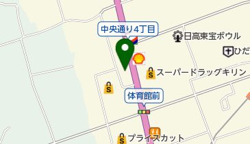 日正タイヤの地図画像