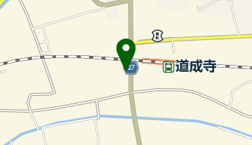 あき美容室の地図画像