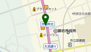 メガネの富士の地図画像