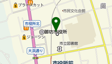 和歌山地方検察庁御坊支部の地図画像