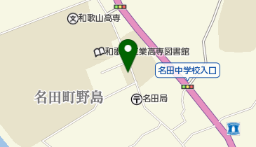 御坊市役所 市民サービスコーナーの地図画像