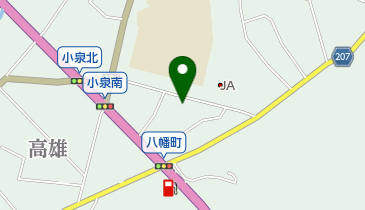 新田金物店の地図画像