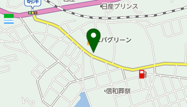 亀田クリーニング店の地図画像