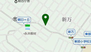 シキボウクリーニング 新万店の地図画像