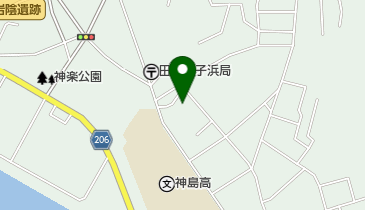 玉置クリーニング店の地図画像