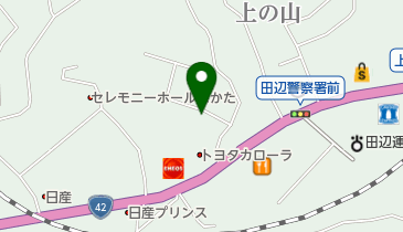 K・O自動車の地図画像