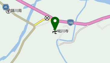 祐川寺の地図画像