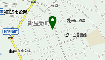 住友生命保険相互会社和歌山支社新田辺支部・紀南支部の地図画像