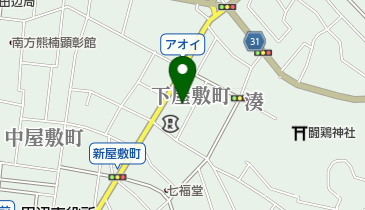 幸屋洋菓子店の地図画像
