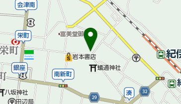 ウエシバ洋品店の地図画像