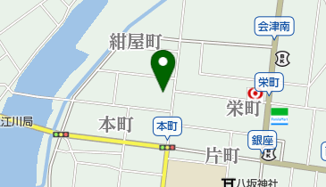 ウエノ理容の地図画像