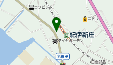 広崎食堂の地図画像