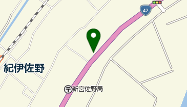 たなか衣料店の地図画像