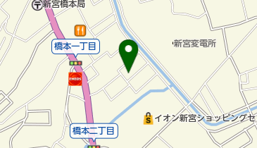 当仲印刷所の地図画像