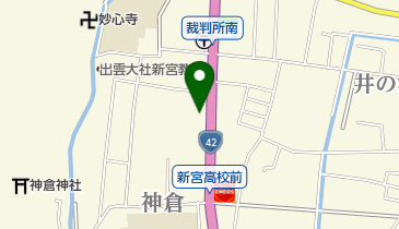 バイクセンターコジマの地図画像