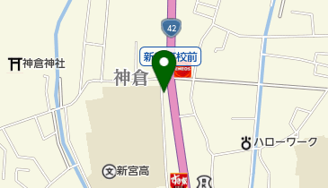 グリーンフォト神倉店の地図画像